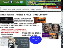 Tablet Screenshot of gozocristiano.com